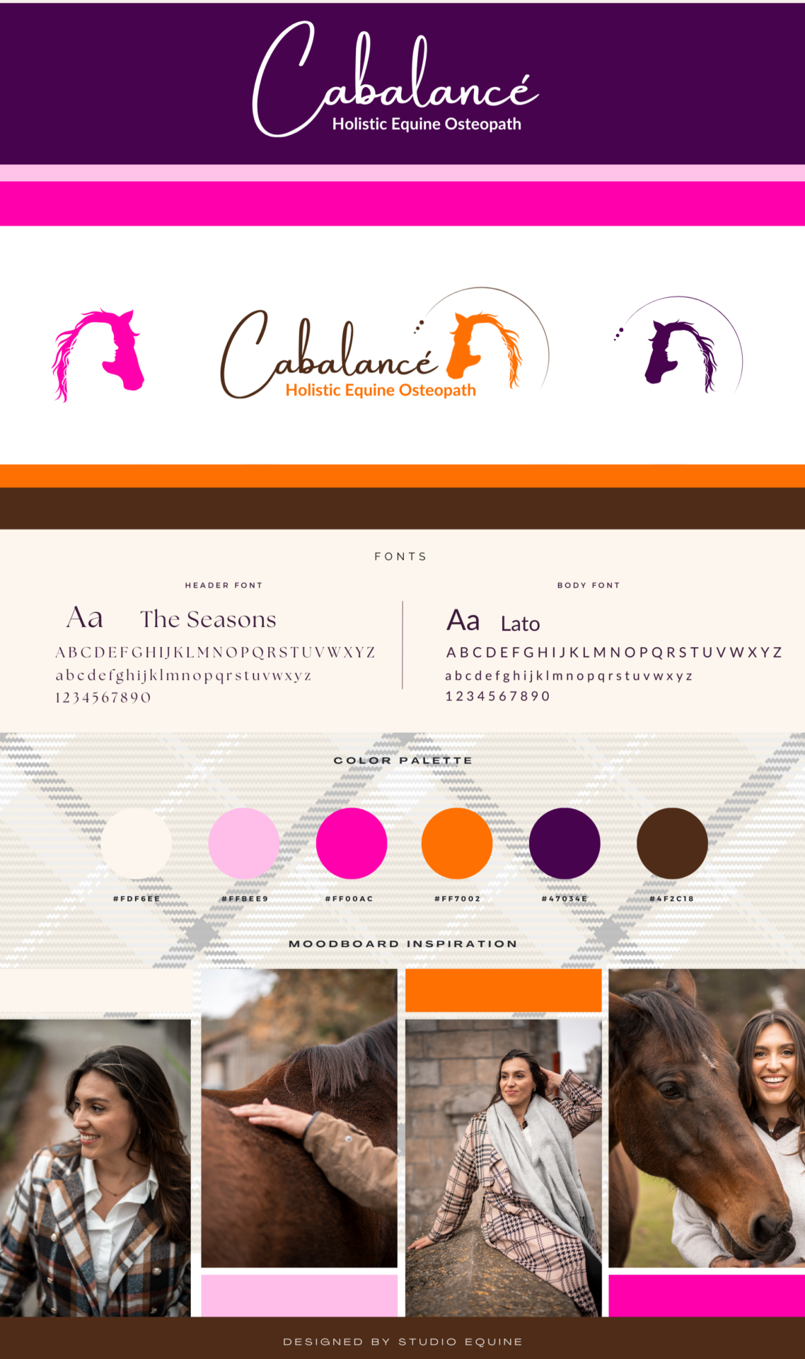 Branding paardenosteopaat hippische ondernemer